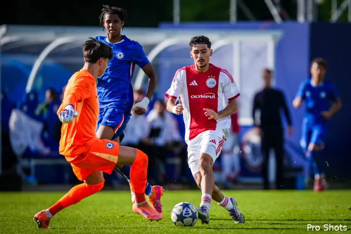 emre unuvar chelseo o19 ajax o19 youth league