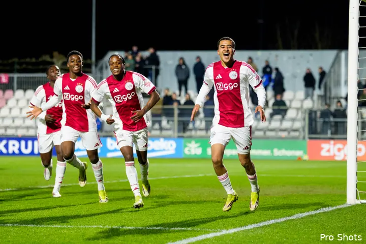 Abdellah Ouazane Don O'Niel Mohamed Abdalla Jong Ajax FC Den Bosch
