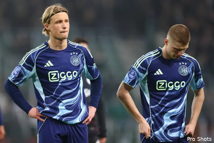 Ajax Showtime Kasper Dolberg Anton Gaaei