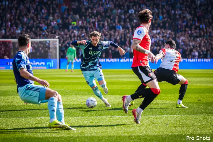 Ajax Showtime Feyenoord Ajax Mika Godts