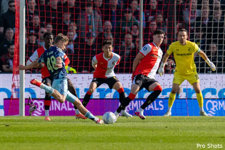 Ajax Showtime Sean Steur Feyenoord Ajax Eredivisie