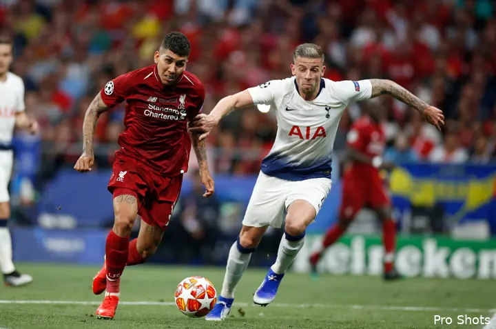 Ajax Showtime Toby Alderweireld Roberto Firmino