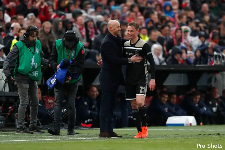 Ajax Showtime Erik ten Hag Frenkie de Jong