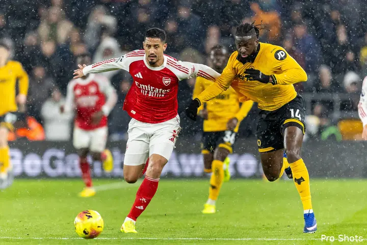 Ajax Showtime William Saliba Tolu Arokodare Arsenal Wolves