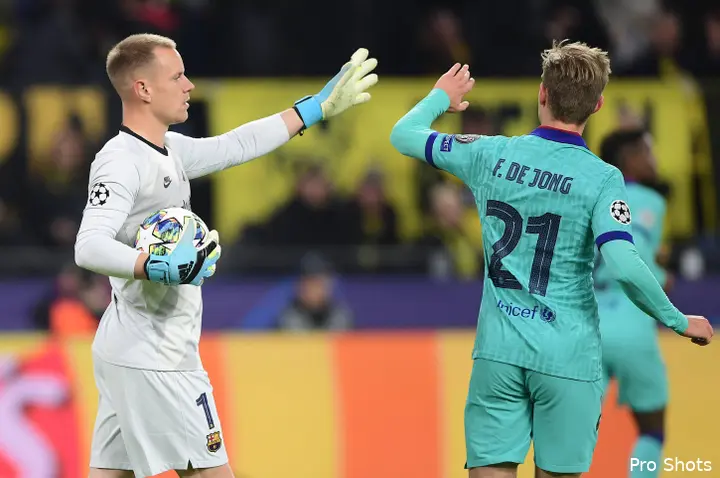 Ajax Showtime Marc-André ter Stegen Frenkie de Jong FC Barcelona