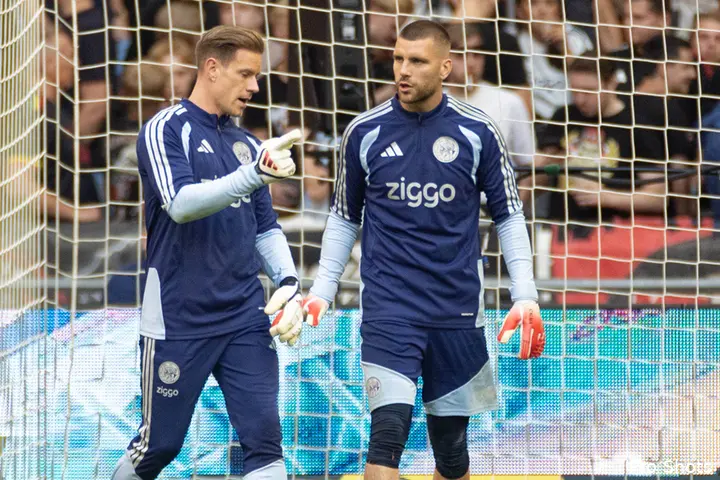 Ajax Showtime Marc ter Stegen Maarten Paes