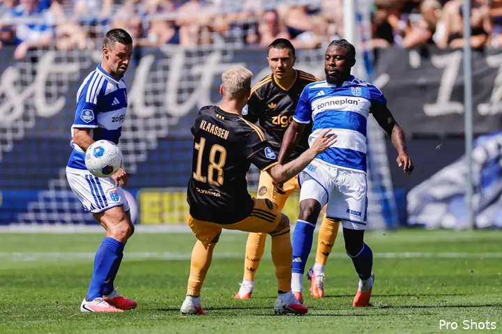 Ajax Showtime Davy Klaassen Steven Berghuis Ajax