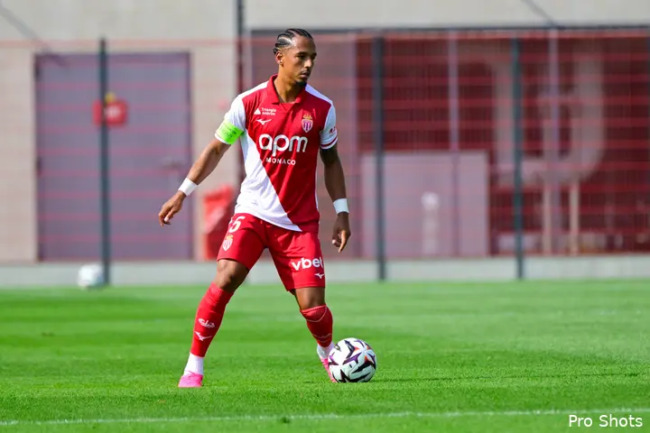 Kehrer tijdens zijn periode bij AS Monaco, waar hij sinds 2024 onder contract staat.