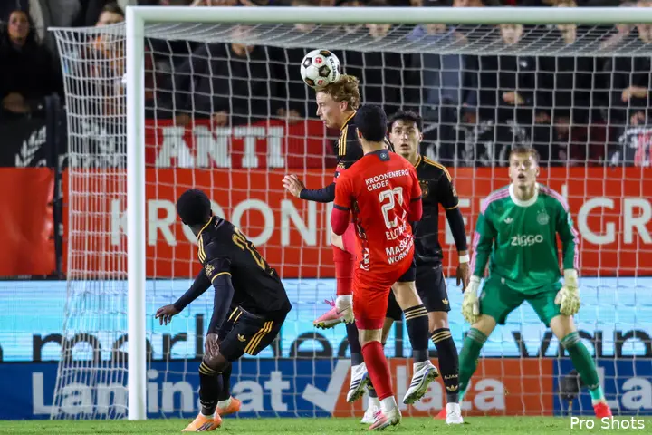 Tijn Peters Geronimo Spina Joeri Heerkens Almere City Jong Ajax