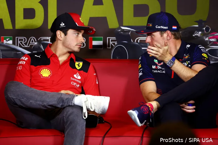 charles leclerc max verstappen 2023