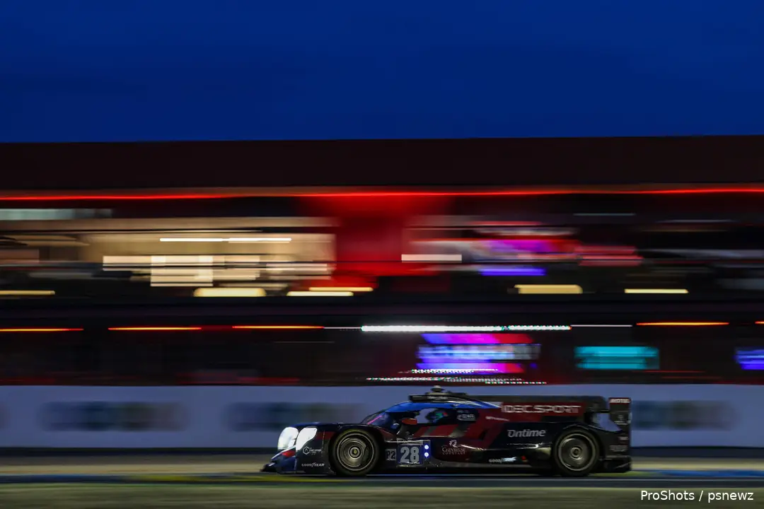 De 24 uur van Le Mans was een zware race voor Van Uitert dit jaar.