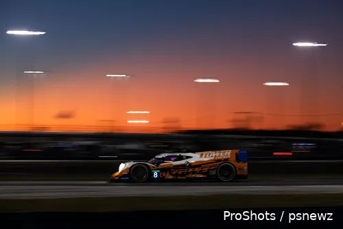 Het ging niet altijd van harte met de auto van Van Uitert tijdens de 24 uur van Daytona.&nbsp;