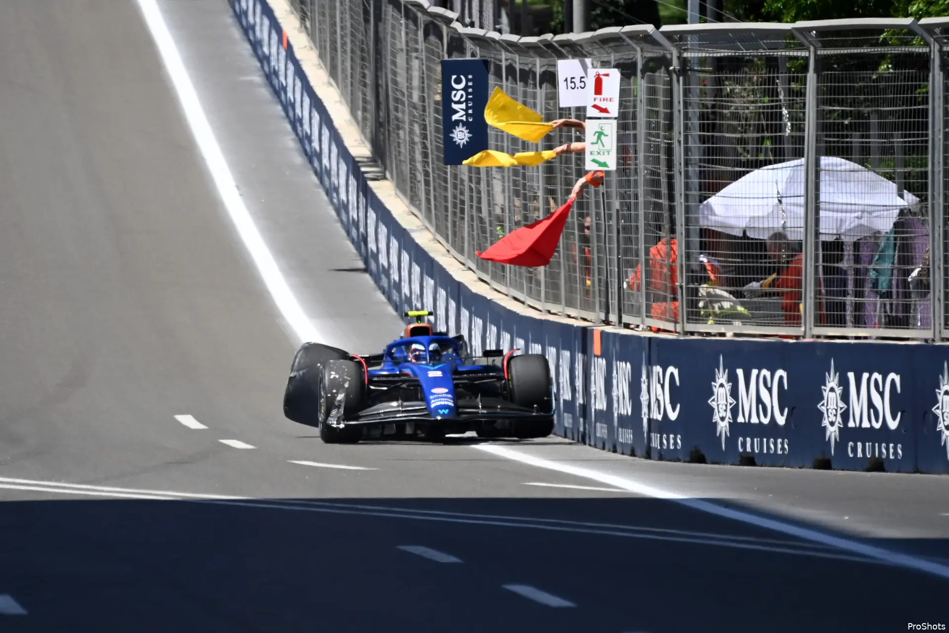 logan sargeant fw45 williams f1 gp azerbeidzjan 2023