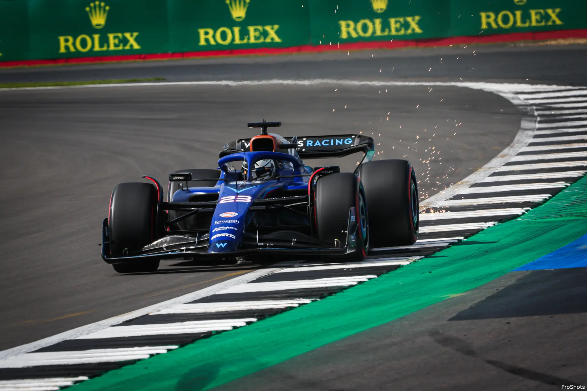 Foto 10. Alexander Albon, in zijn Williams FW45, 2023.