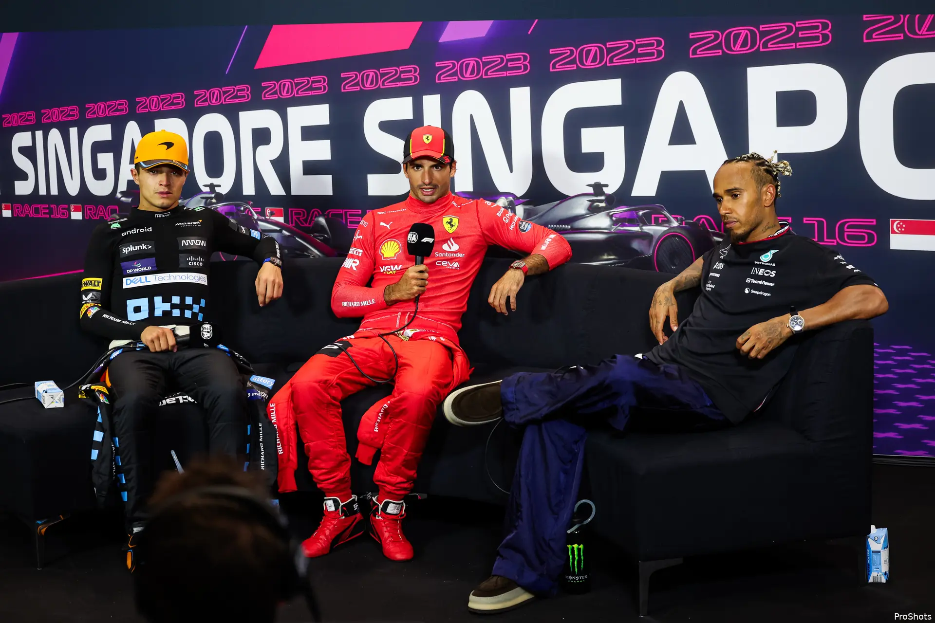 norris sainz hamilton