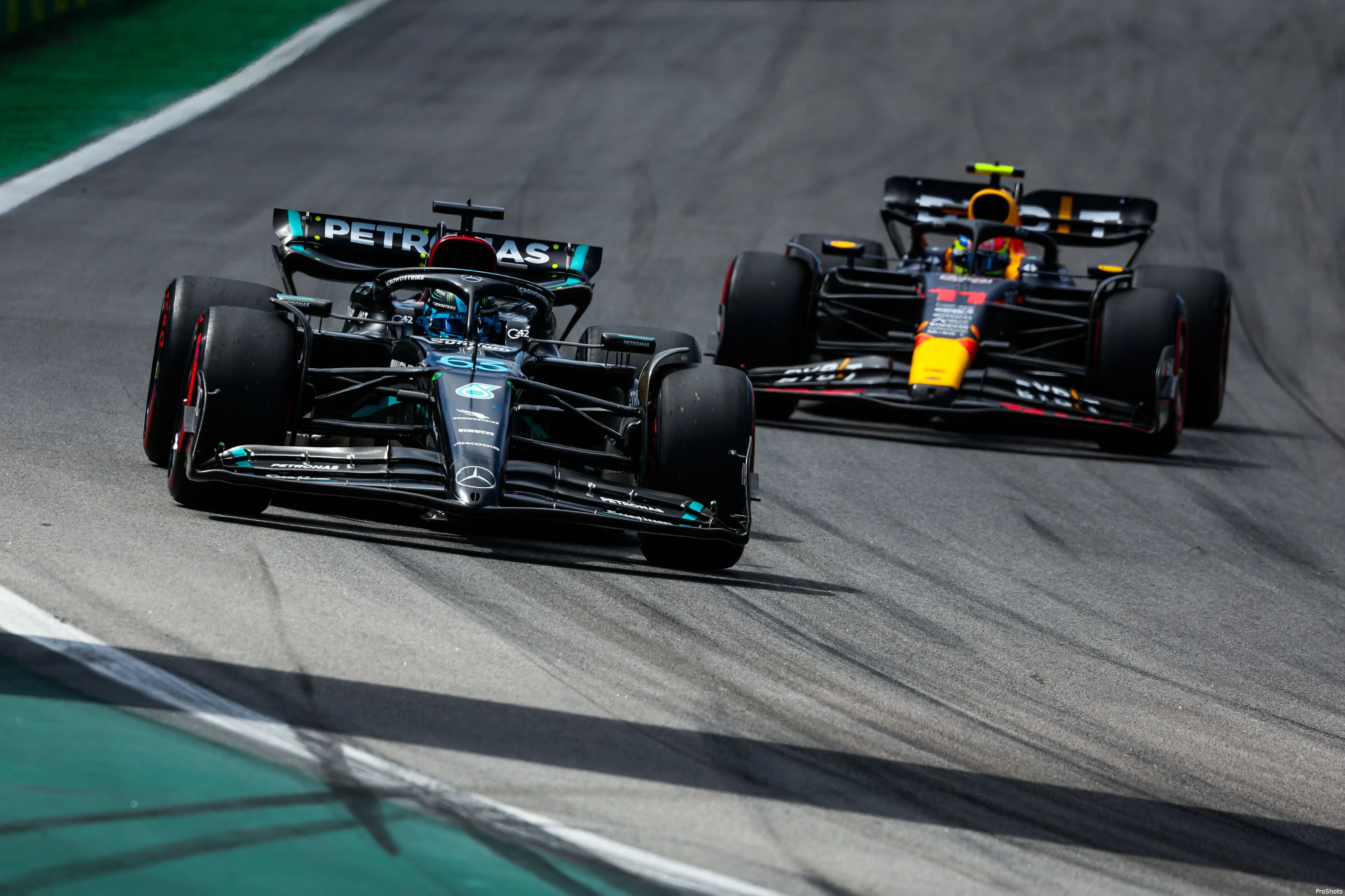 red bull mercedes perez russell