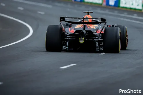 <i>De geweldige achterkant van de RB19 zorgt bij de concurrenten voor kopzorgen. (Foto: ProShots)</i>