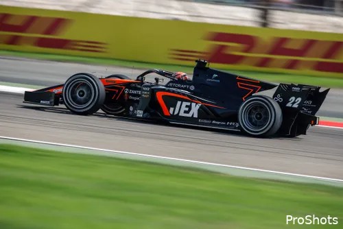 Richard Verschoor, hier nog in actie voor Van Amersfoort Racing, wil in 2024 met Trident een gooi doen naar de F2-titel.