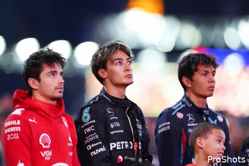 leclerc russell albon gp las vegas 2023