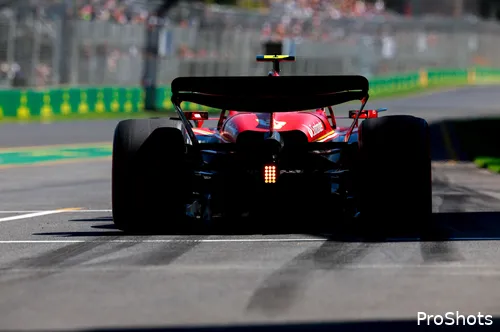 sainz leclerc achtervleugel ferrari australie