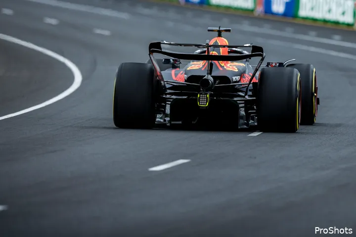 <i>De geweldige achterkant van de RB19 zorgt bij de concurrenten voor kopzorgen. (Foto: ProShots)</i>
