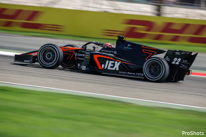 Richard Verschoor, hier nog in actie voor Van Amersfoort Racing, wil in 2024 met Trident een gooi doen naar de F2-titel.