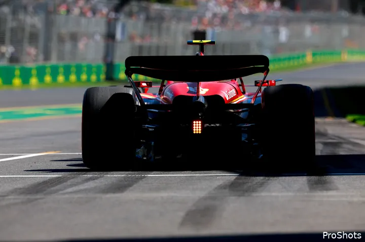sainz leclerc achtervleugel ferrari australie