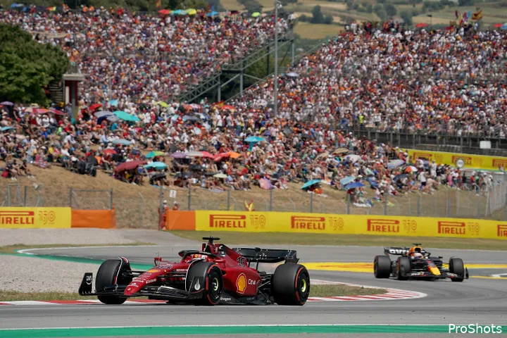 charles leclerc max verstappen spanje 2022