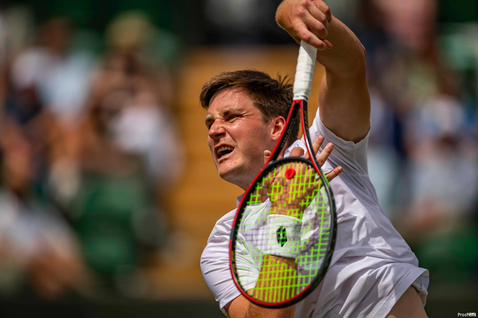 Henry Patten serving