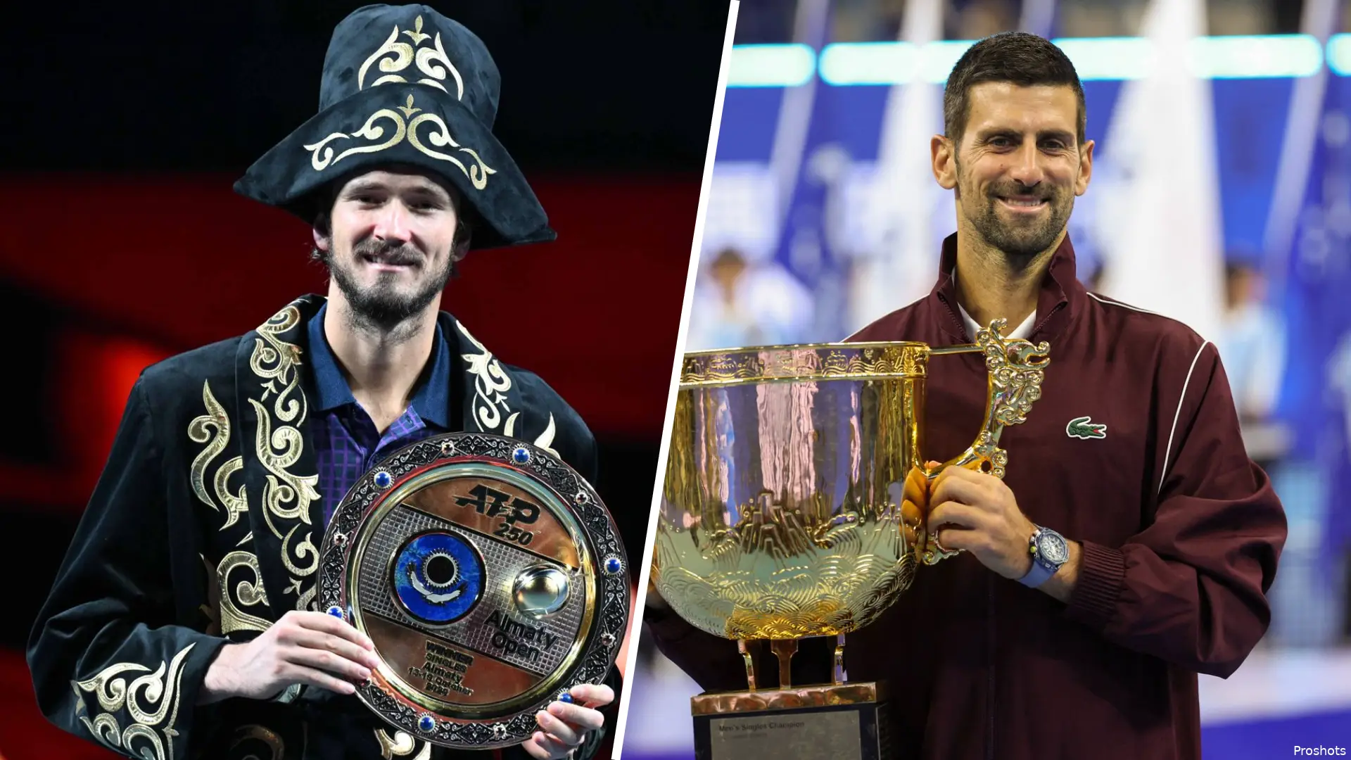 Collage MedvedevDjokovic