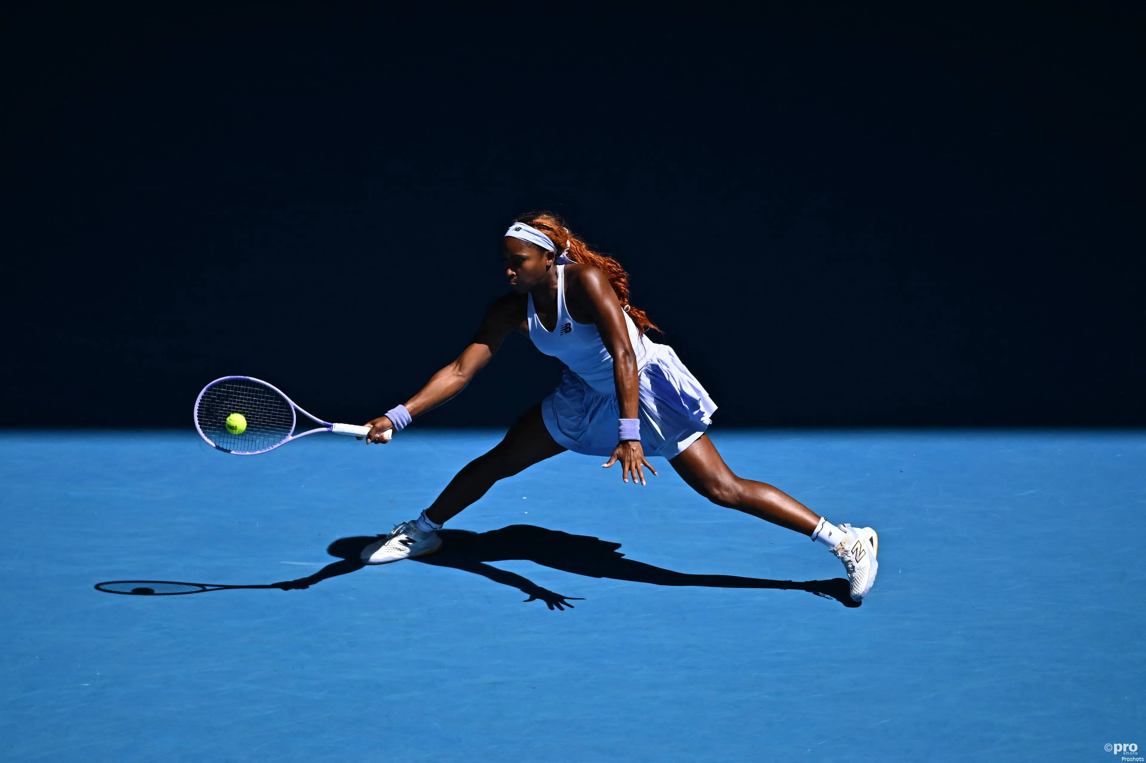 Gauff on the stretch.