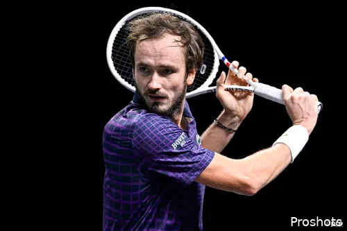 Daniil Medvedev en París.