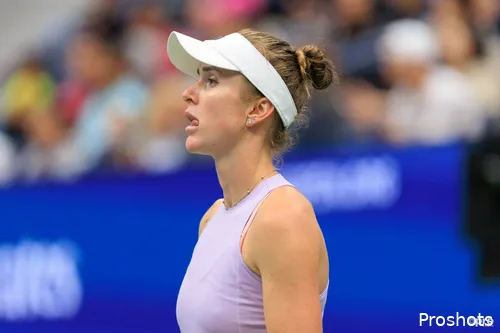 Elina Svitolina, concentrada en el US Open 2025