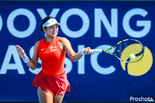 Alexandra Eala hits back.