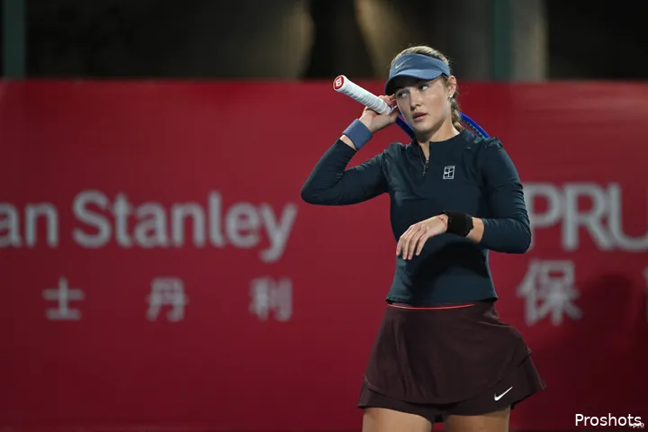 Anna Kalinskaya left frustrated in Hong Kong