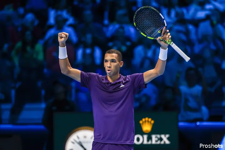 Felix Auger-Aliassime made it out of the group phase in the 2025 ATP Finals