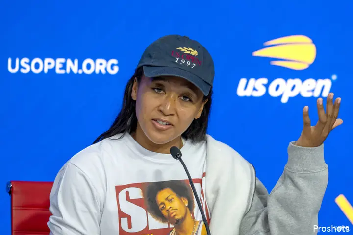 Osaka in a Presser