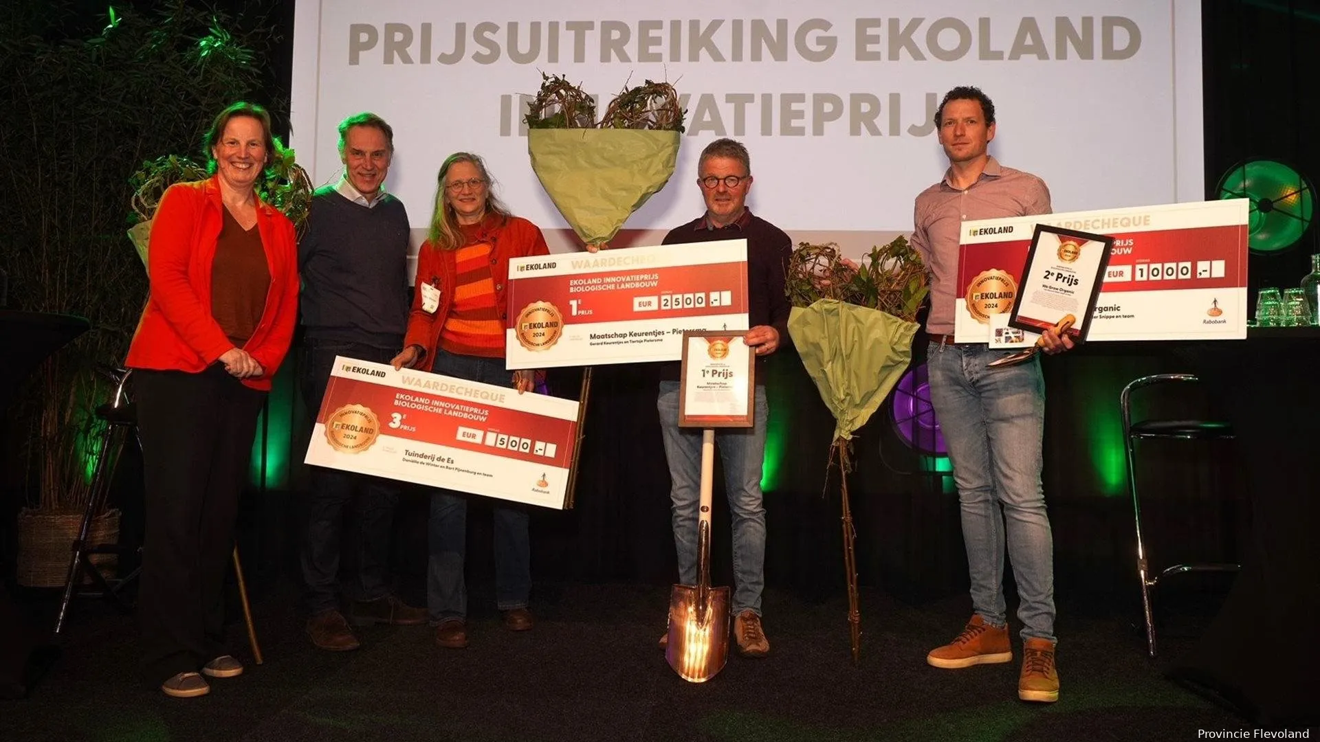 winnaars ekoland innovatieprijs prov flevoland