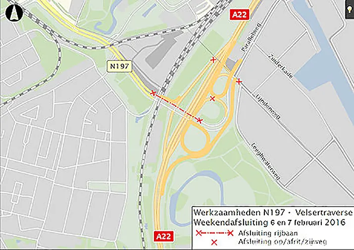 plattegrond velsertraverse