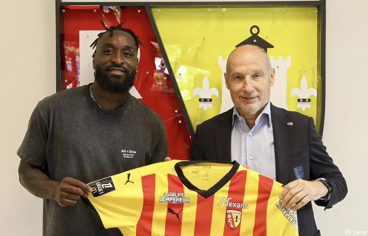 nzola prete par la fiorentina au rc lens rc lens 379569