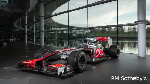 Lewis Hamilton McLaren MP4 25 for auction front tq