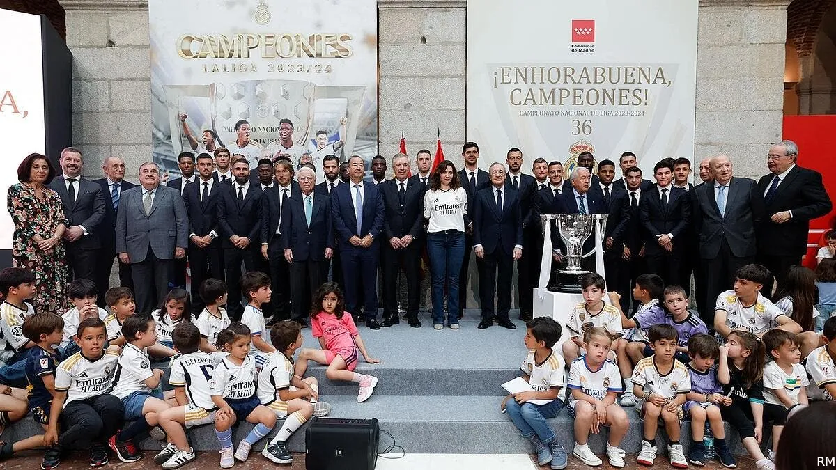 le real fete le titre mbappe fait rire tout le monde real madrid 375731