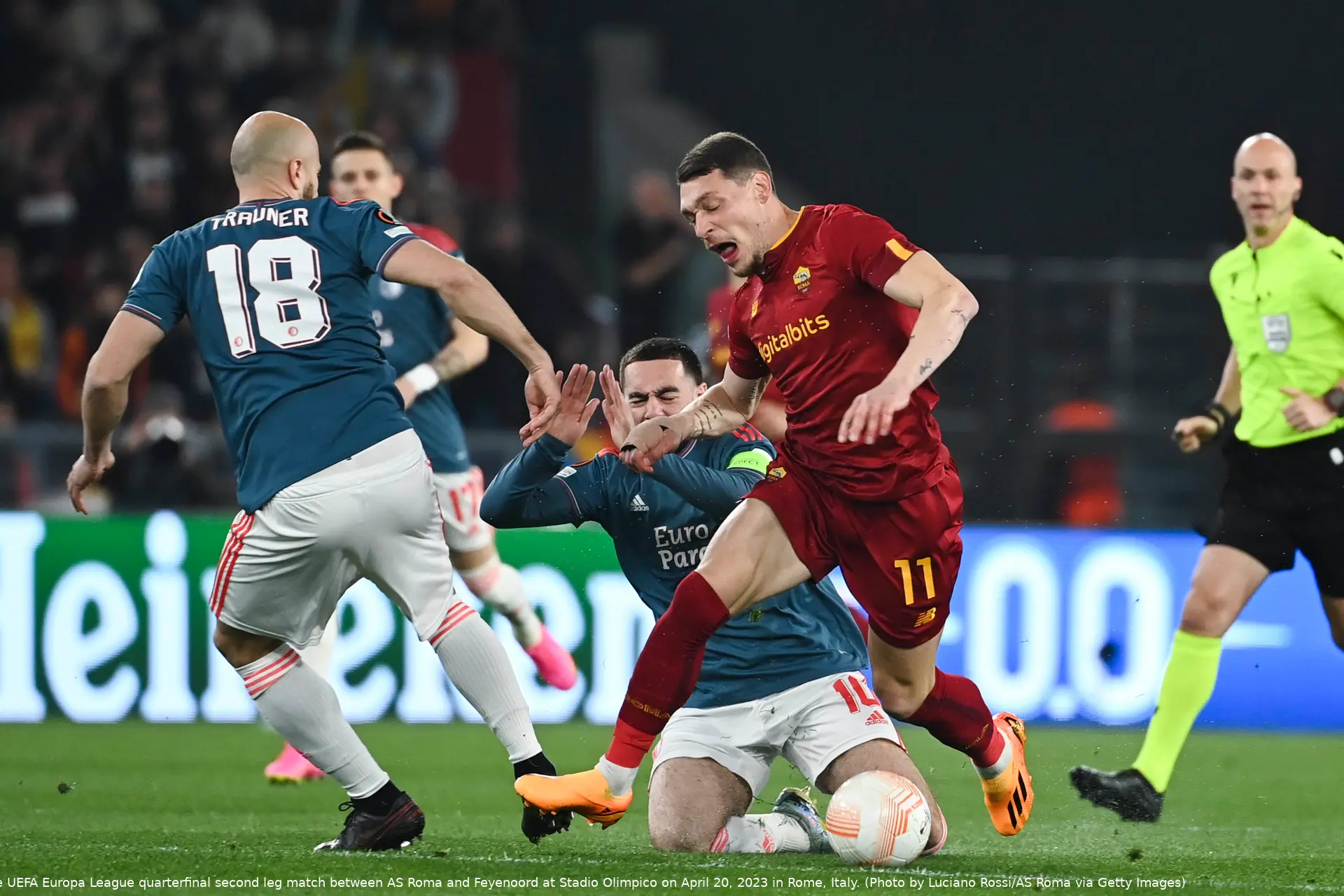 belotti roma feyenoord 1