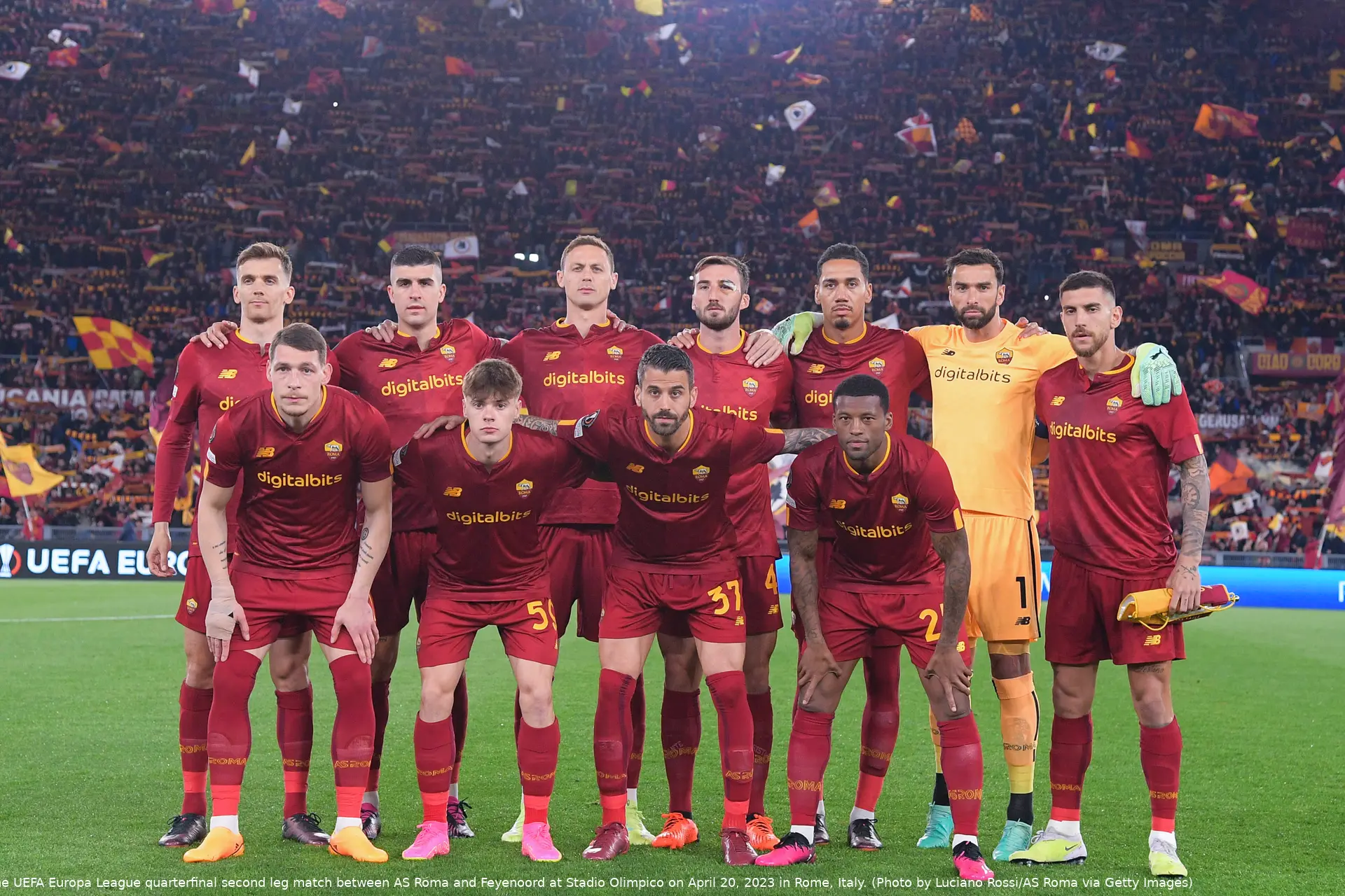 formazione roma feyenoord