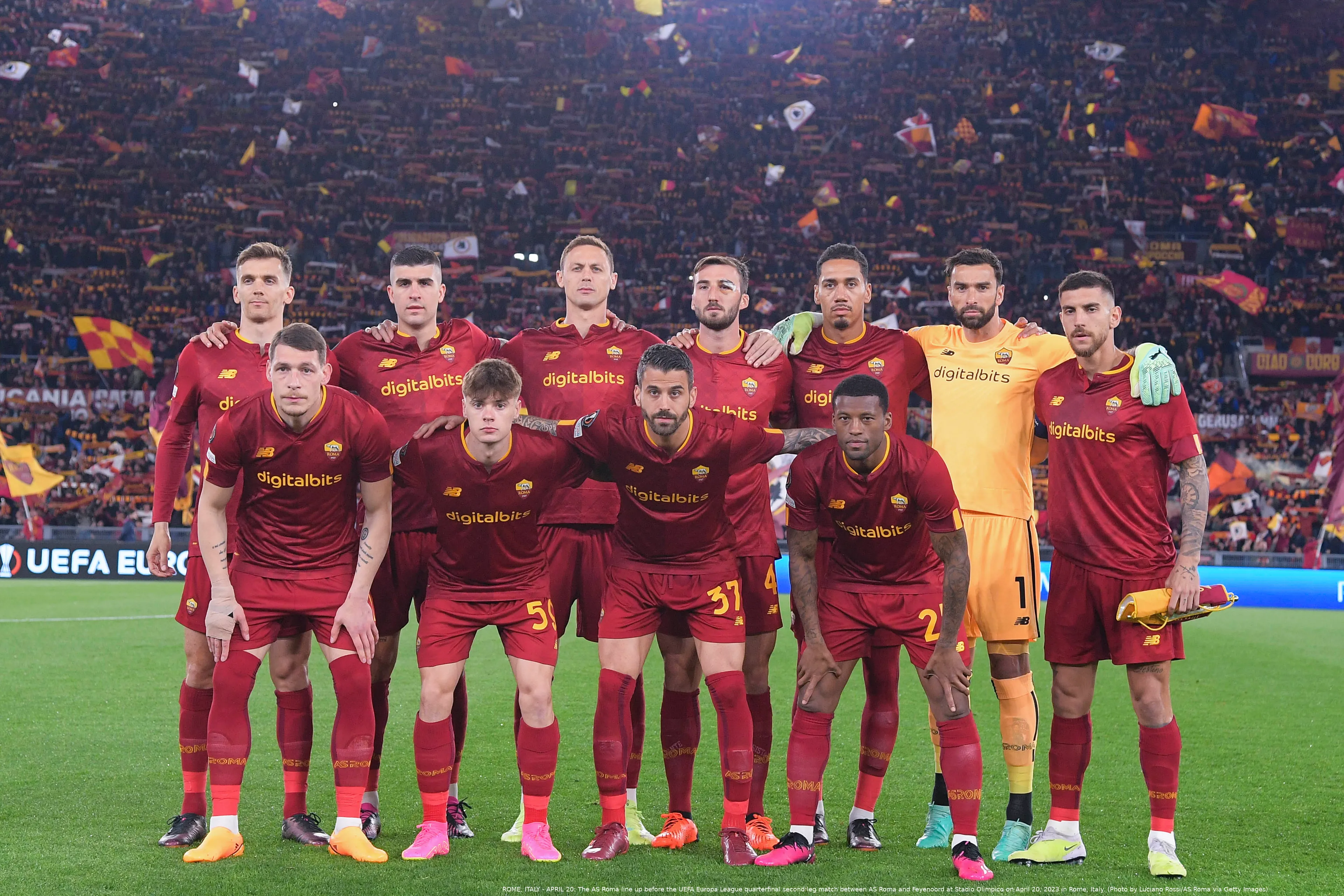 formazione roma feyenoord