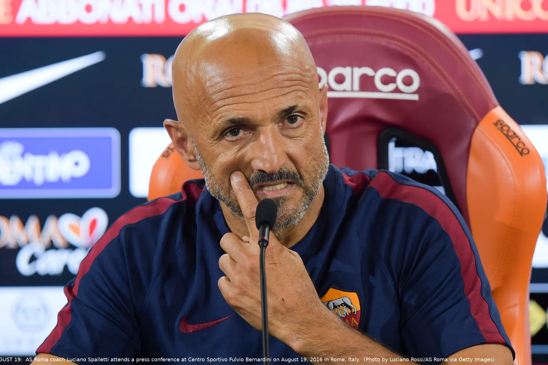 luciano spalletti conferenza stampa udinese 190816 8