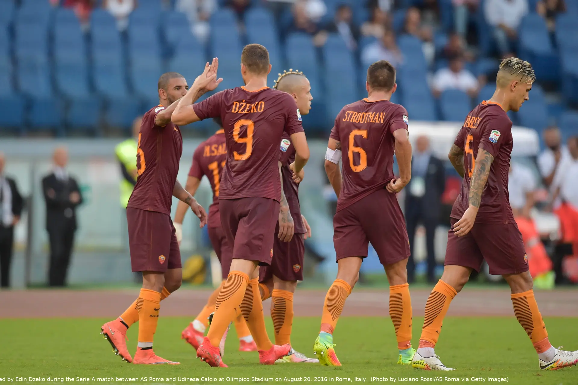 roma udinese esultaza 12
