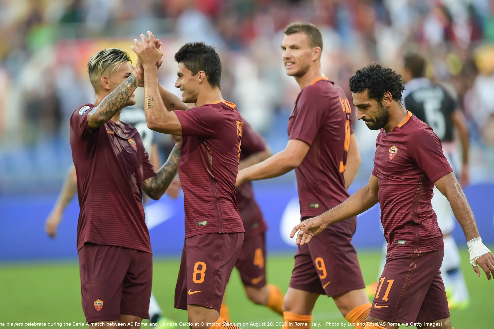 roma udinese esultanza perotti 3