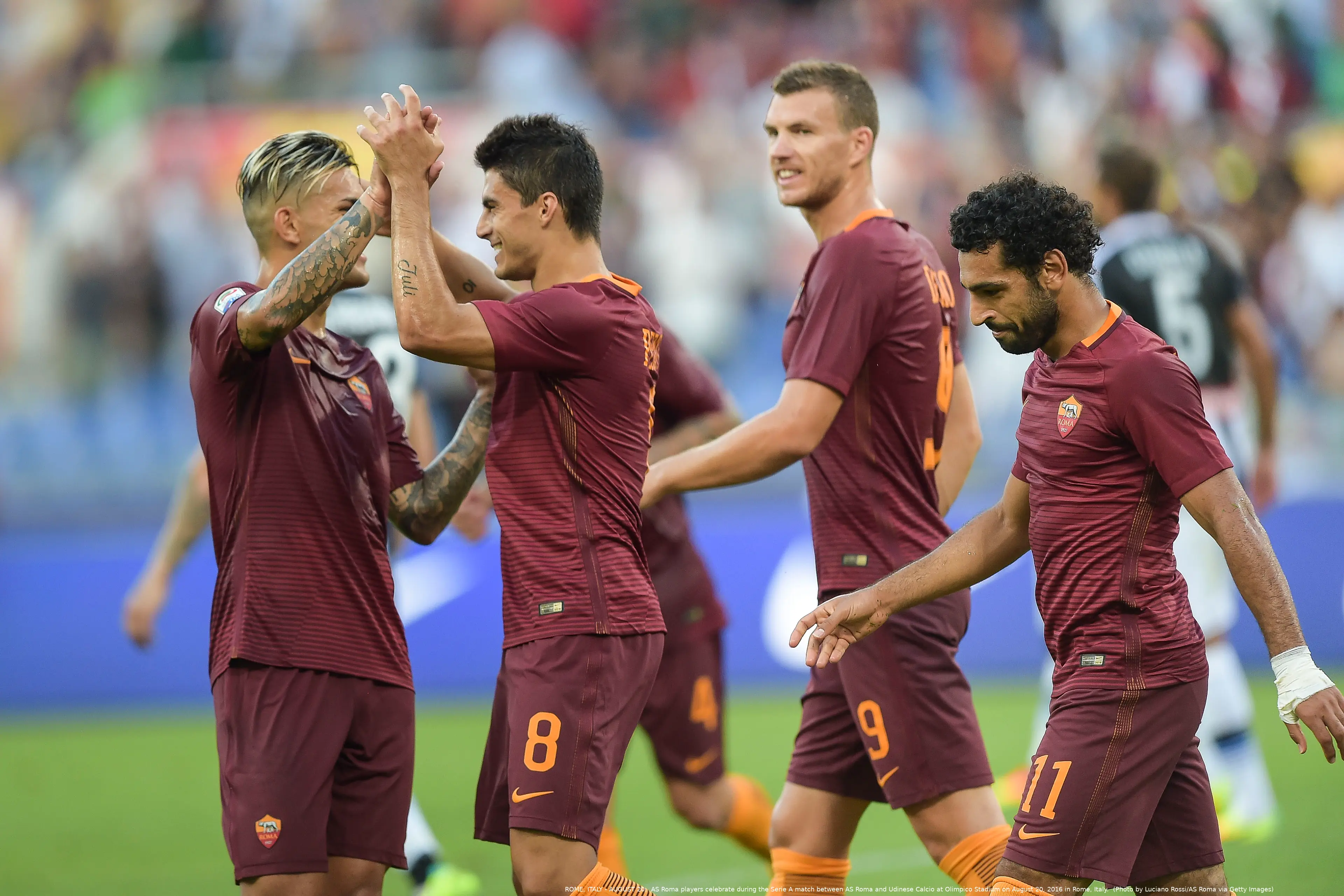 roma udinese esultanza perotti 3
