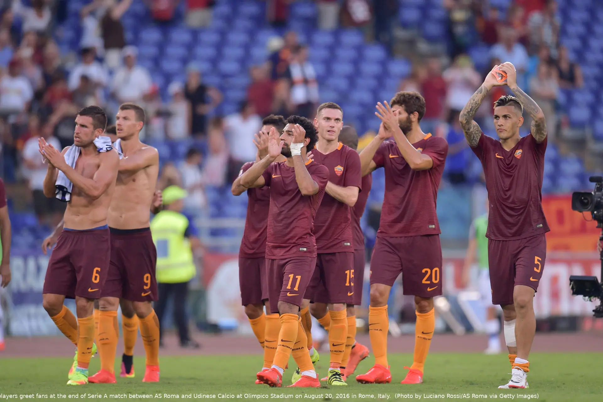 roma udinese esultanza 17